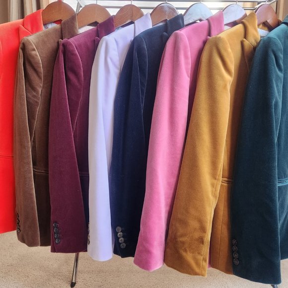 J. Crew Velvet Blazers - Picture 2 of 2